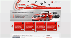 Desktop Screenshot of kpk-auto.cz